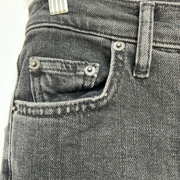 Zara Denim - Zara Black Grey Denim Jeans Size 2